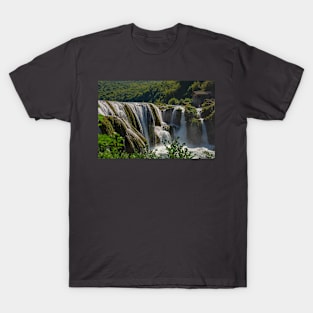 Strbacki Buk Waterfall in Bosnia T-Shirt